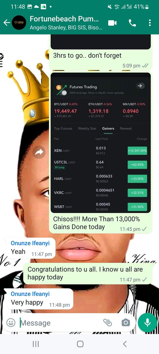 ezeifeanyi133's tweet photo. The Biggest Trading Testimonial For #October2022 Is Here. Guys Look at it. I called This information at 7am Today Sunday 9th October 2022 For Every Subscriber on My #PumpGroup To Engage On.... Right Now In Less than 24hrs More than 19,000% Gains Has been Done Today Being https://t.co/BUkasUKEec