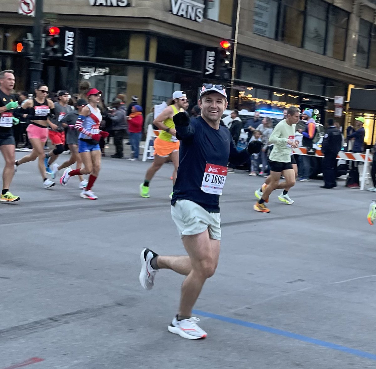 daveferguson's tweet photo. Such a great time with family and friends cheering for Josh Ferguson as he ran the Chicago Marathon and accomplished his personal goal. Love him and love being a part of a family that shows up for one another and brings out the best in each other! https://t.co/UgFVDO1kyX