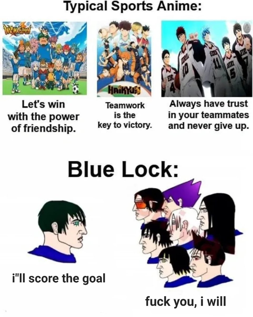 nyanasae's tweet photo. now this is what blue lock is https://t.co/gTKjuw2iEA