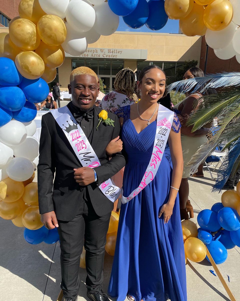 there’s no time like homecoming and there’s no royalty like ours. welcome our 2022-2023 Miss. SASS and Mr. Pink and Black 💗🖤