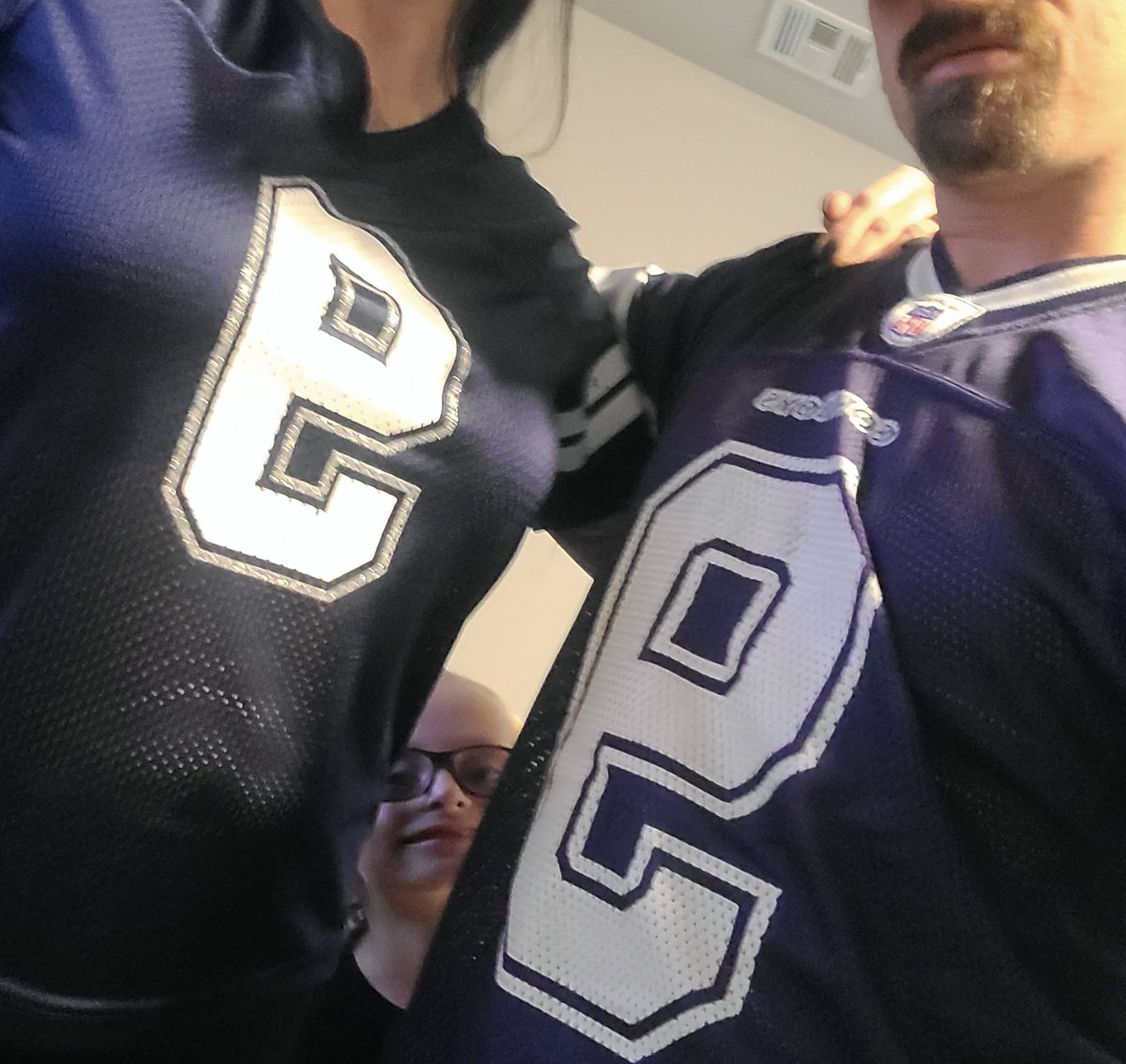 lanternslight67's tweet photo. In this house we always honor the great @tonyromo on football Sundays. Noticed later our little man photobombed us. We all love Tony. #captainamerica #thebestthereiswaseverwillbe https://t.co/C34JVgtZGW