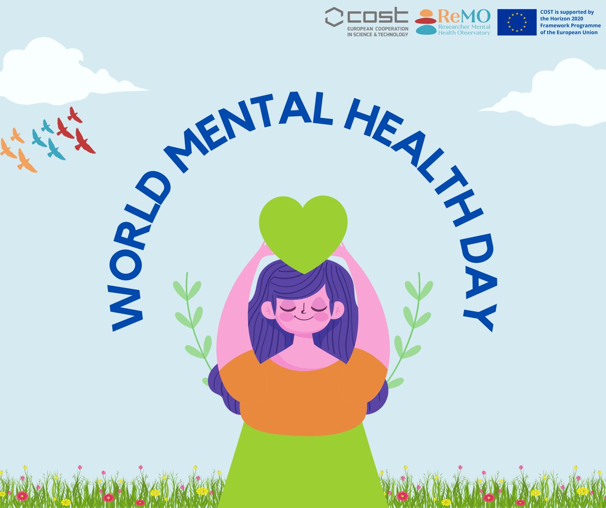 Today is #WorldMentalHealth Day! Let's celebrate it with the 2-year-old <a href="/ReMO_COST/">Researcher Mental Health Observatory COST Action</a>'s highly devoted team that works on improving #mentalhealth in #academia. We are open - so come and join us to be part of the change! Also follow us on social media to get informed.
<a href="/COSTprogramme/">COST</a>