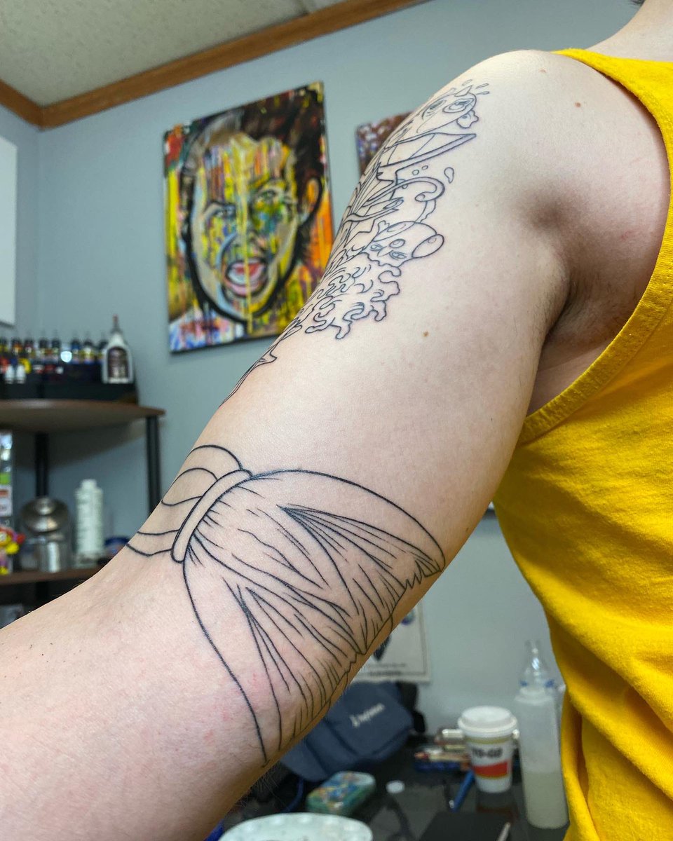 narcissustattoo's tweet photo. Mark my words, this will be one of the greatest #pokemon #halfsleevetattoo / #epic #redraw EVER! I’m loving it, and want to do more #amazingtattoos HIT ME UP TO SET YOUR APPOINTMENT @gypsy.smoke.studios https://t.co/9mBoheSs6y