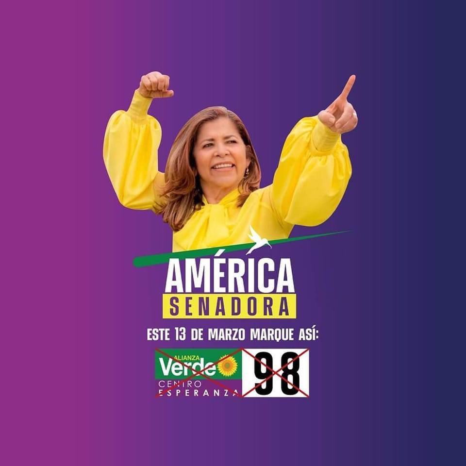 Danielbricen's tweet photo. 2. Ada América Millares Escamilla, ContraloraDelegada para el Medio Ambiente.

Fue candidata al Senado por la Coalición de la Esperanza e hizo fuerte campaña política por Petro en primera y segunda vuelta. https://t.co/1R1IDFsKoi