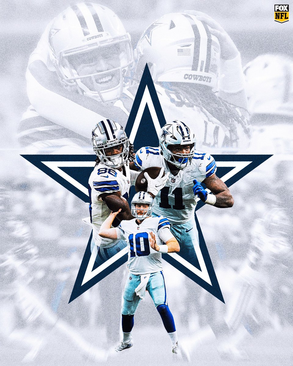 NFLonFOX's tweet photo. HOW BOUT THEM COWBOYS!? 

The @dallascowboys take down the defending Super Bowl Champs to move to 4-1! #DallasCowboys https://t.co/BlXxnTUK0S