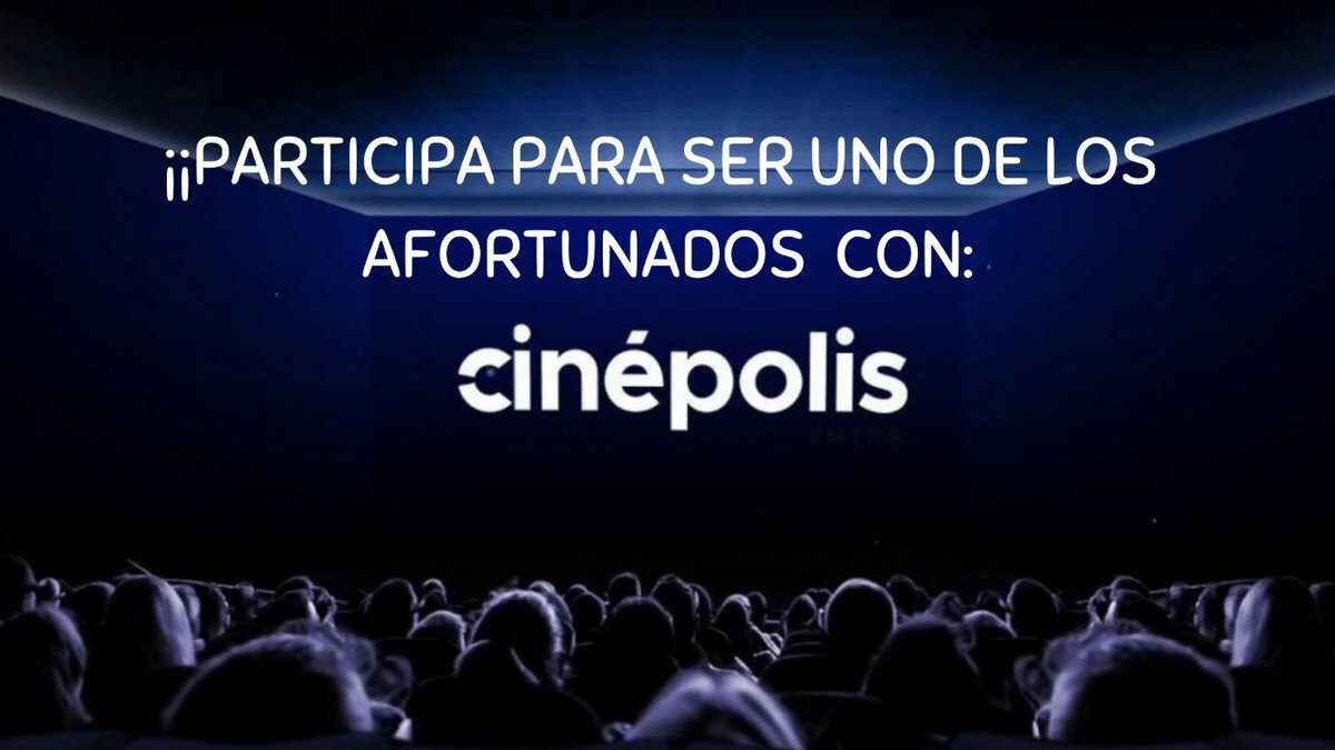 ACorazonesTV's tweet photo. Participa por pases dobles con CINÉPOLIS 🎥!*

Cuéntanos porque te gustar��a ir al cine

*La dinámica es la siguiente:*
Siguenos y comparte la publicación en redes sociales
Déjanos tu nombre completo y numero de contacto https://t.co/tY4DUiGcqa