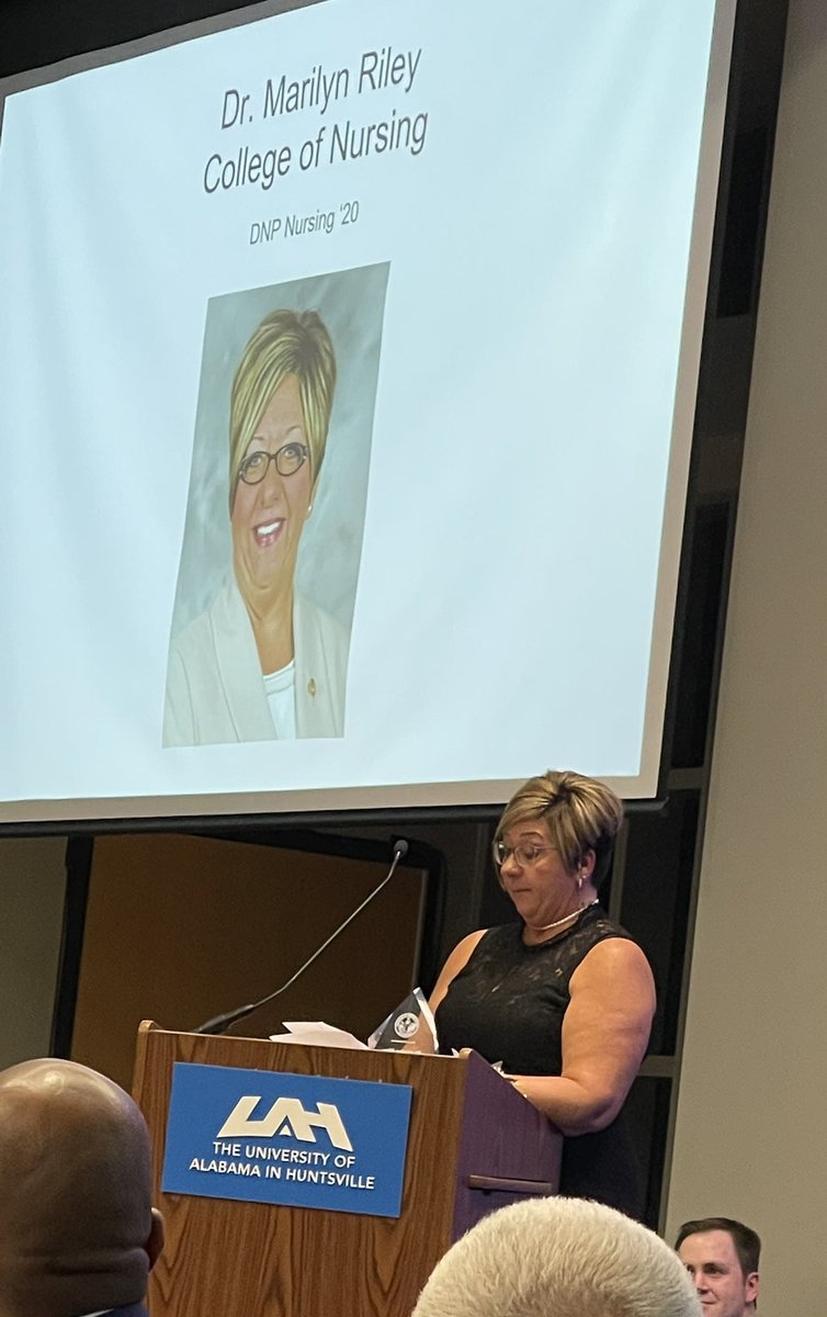 drmarilynriley's tweet photo. @UAHuntsville @UAHAlumni So excited to accept the Alumni of Achievement award at the University of Alabama in Huntsville! https://t.co/TfgSCxoKcc