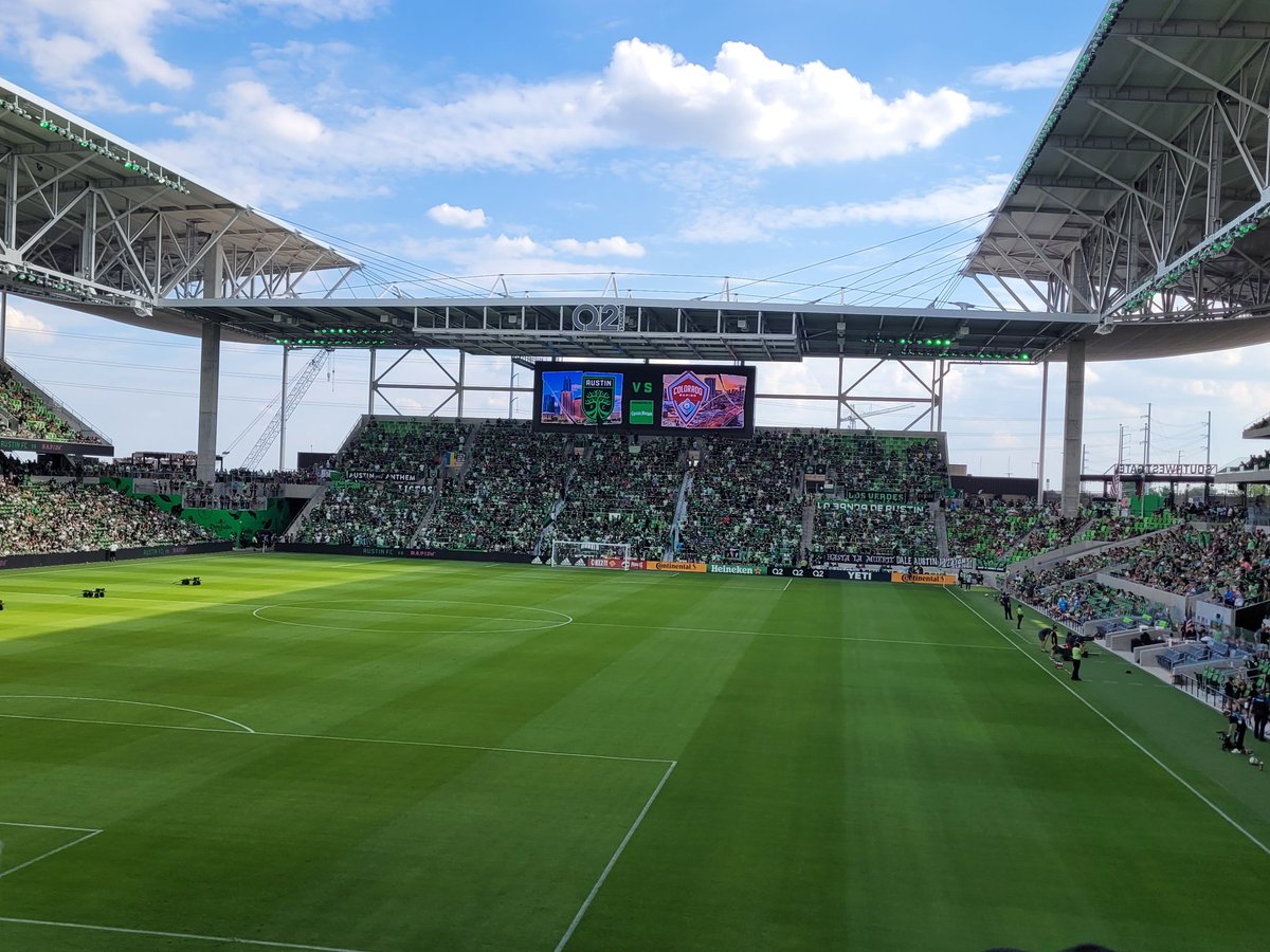 Another beautiful afternoon watching the home team @AustinFC.