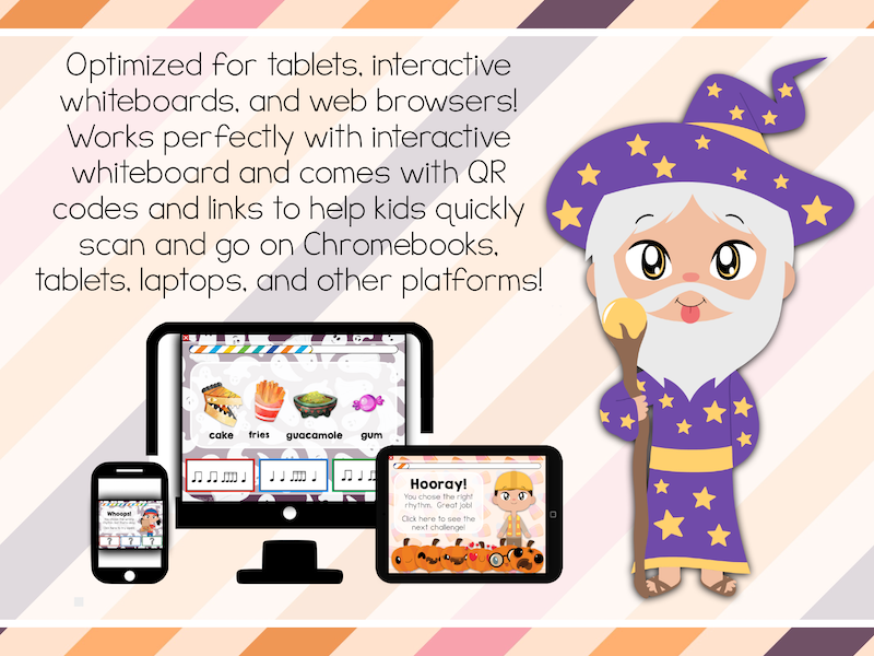 Spooky Sixteenth Notes - 50% off til Midnight!  Y'all have been asking for more Interactive Games with Sixteenth Note content so here's something new! 

Heres' the new set!  50% off until Midnight!
bit.ly/3fQAi1A