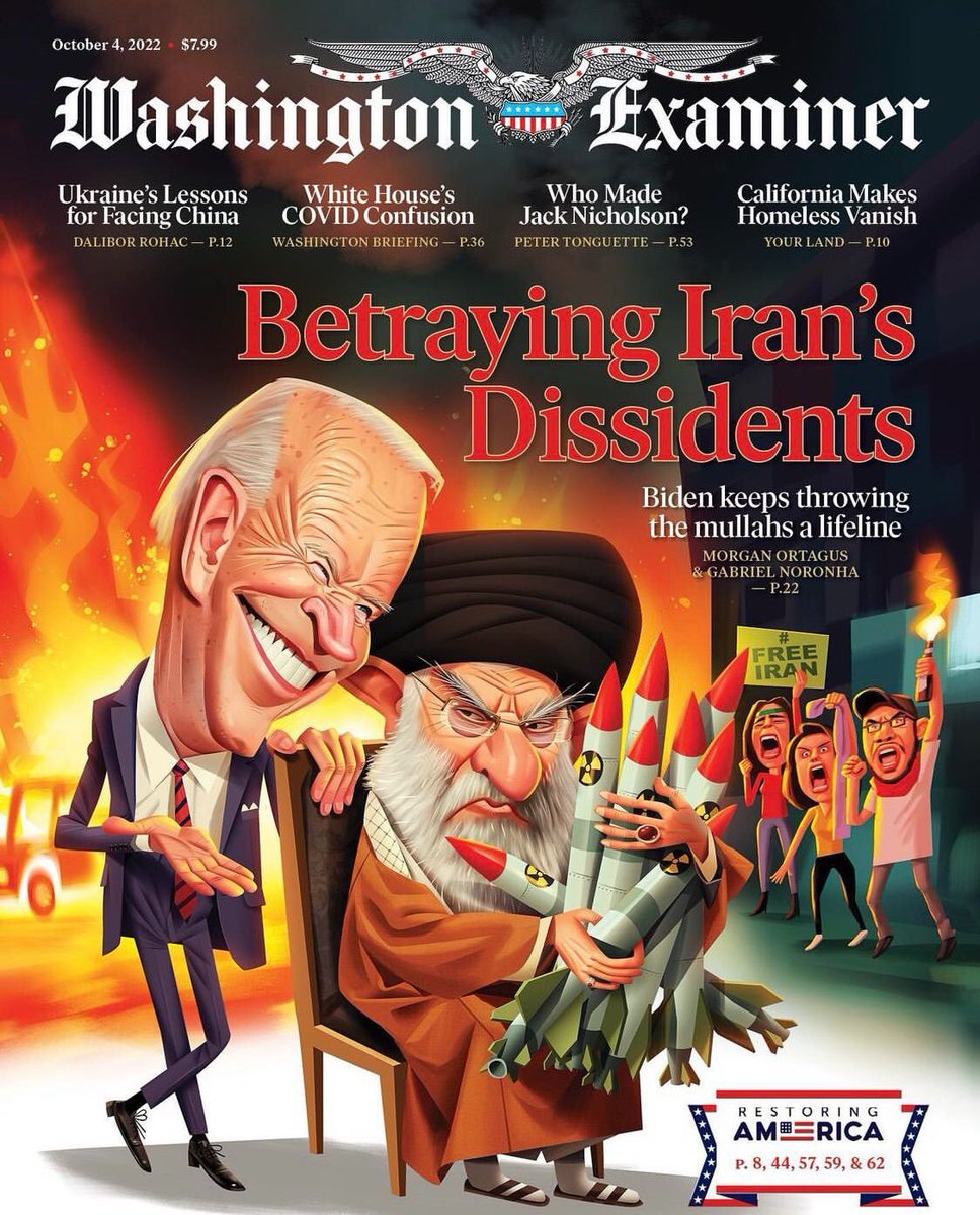 MMesbahie's tweet photo. The smell of oil won't let them to smell the BLOOD! 
#MahsaAmini 
#IranProtests2022 #Woman_Life_Freedom https://t.co/u3wO6MXu5r