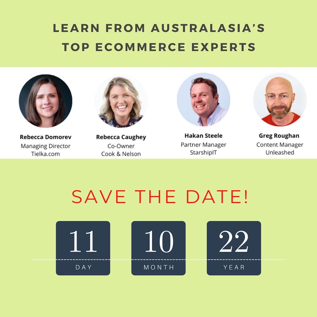 Want to learn more eCommerce? Join the FREE <a href="/unleashedteam/">Unleashed Software</a> eCommerce webinar series on October 11th at 12pm AEST, 2pm NZST. 

Register here - bit.ly/3V2XKsF

#ecommerce #webinar #business #software