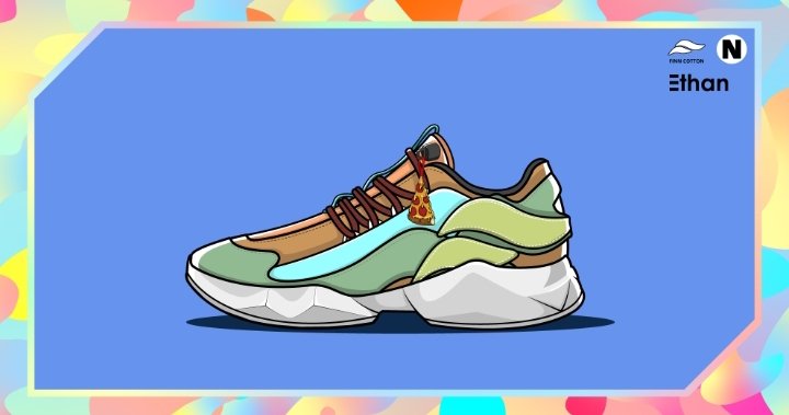 SkyFrost_Gamer's tweet photo. "@FinnCottonNFT COLORWAY ETHAN Sneakers is a Long term H2E PROJECT"🔥

Holding will get 8% royalties from the transactions or by flipping this for the Price of 1 ETH you will get a FREE Hiro Collection on the second collection.

#IRLSNEAKERS
#REVEAL #BlueChipNFT
#FinncottonNFT https://t.co/YMEd035mHq