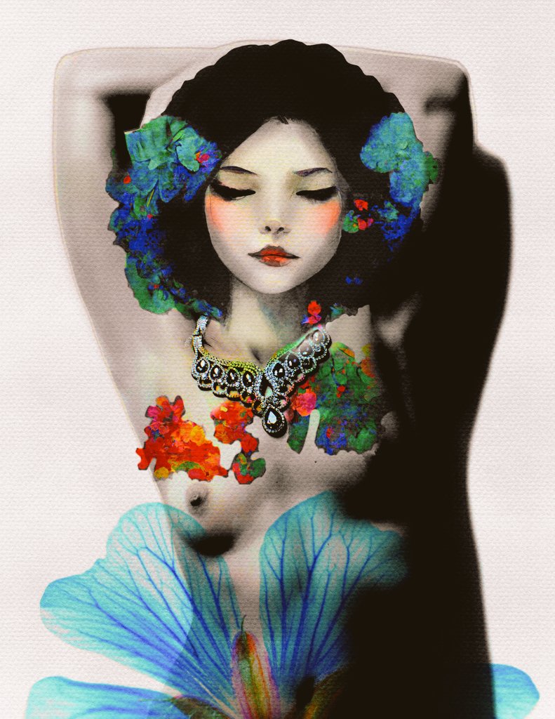 Hi beautiful friends 🥰 I am super excited to have been selected as a finalist in The Black Voids Chloris Art Contest. I'd really appreciate your support 🥰❤️🥰 please vote below 👇 
#NFTCommunity