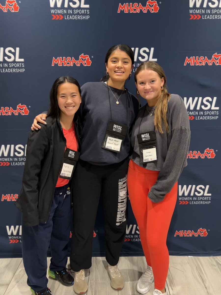 Having a blast at the <a href="/MHSAA/">MHSAA</a> Women in Sports Leadership Conference in Lansing! #ASHBoosterClub #USGazelles