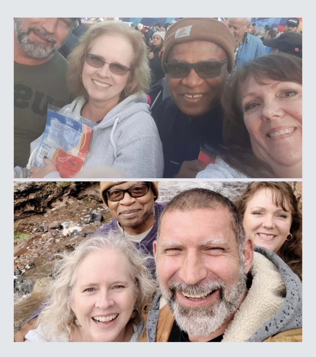 2021 Balloon Fiesta: We missed seeing an ascension due to windy conditions. 2022 Balloon Fiesta: We missed seeing balloons at all due to rainy conditions. But we missed out on nothing at all because when we are together, the fun happens anyway! Until next year, friends!!