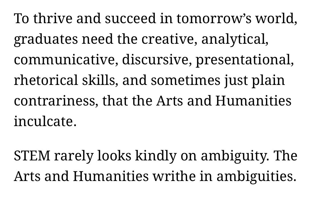 mvioletmurphy's tweet photo. having feelings about the arts and humanities today https://t.co/FIRJ3UuAfX