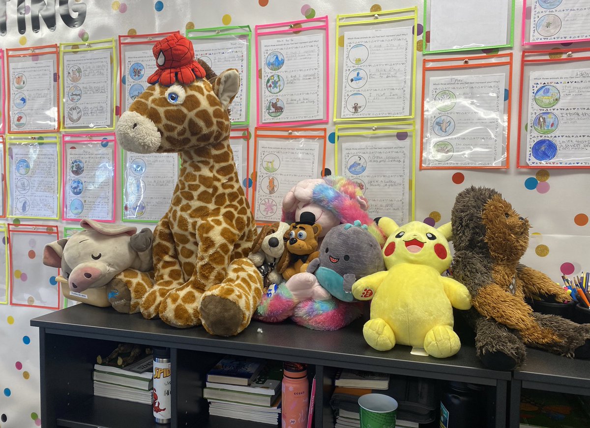 CynthiaCabre15's tweet photo. During my clinical practice I have learned that teaching is all about having FUN and trying new things to get the students engaged in the material. Some things my MT constantly does is change the classroom furniture around, play music, or have incentives like plushie day! https://t.co/cUqBh6I9Gv