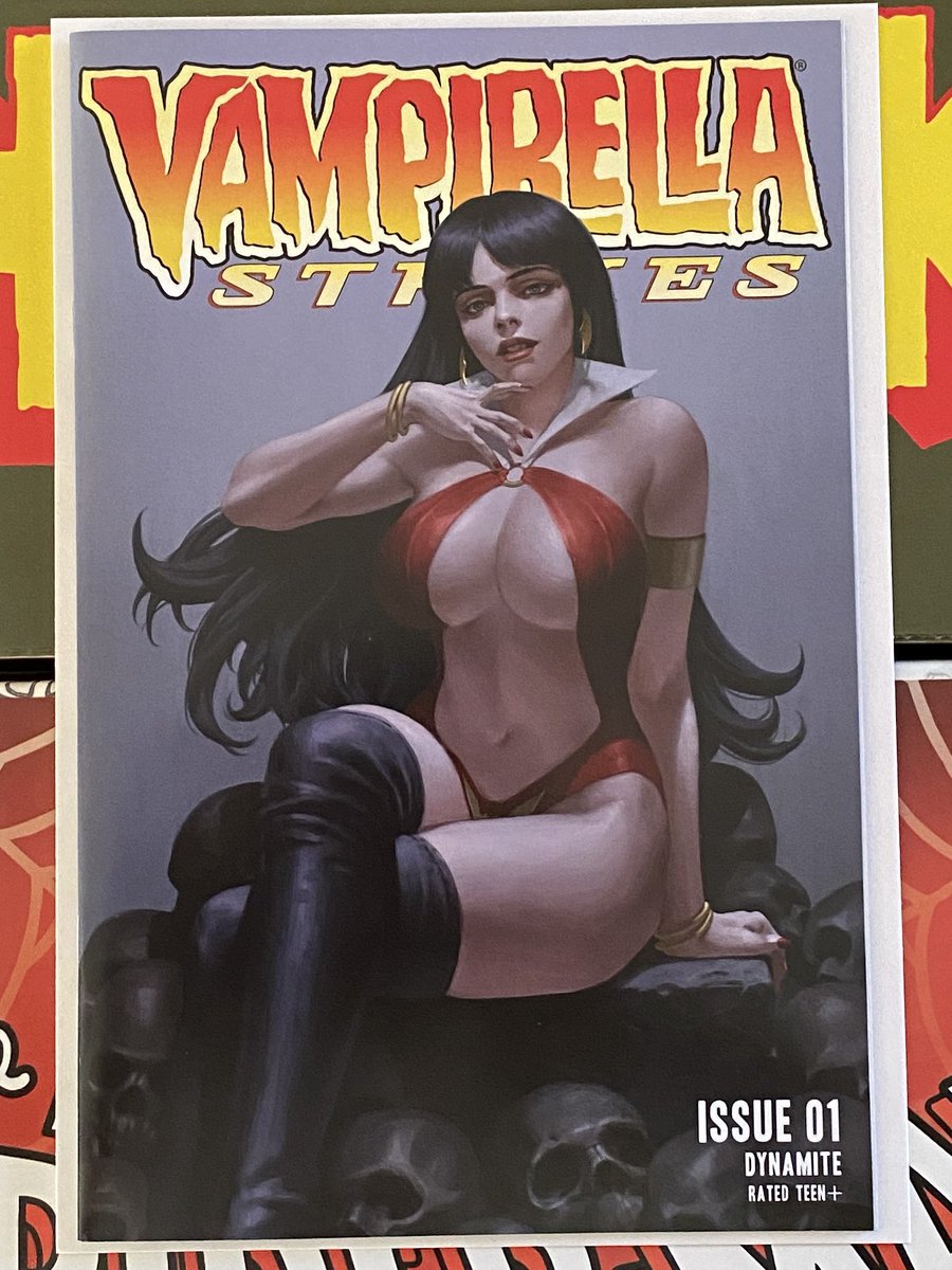 hfxcomics's tweet photo. This was fantastic.

#DareToBeBynamite #Vampirella #comicbooks #comicbook #comicbookcollection #comicbookcollector #newcomicbookday #comicbookcovers #comicbookcollecting #comicbookcover https://t.co/qUA3vkTRUE