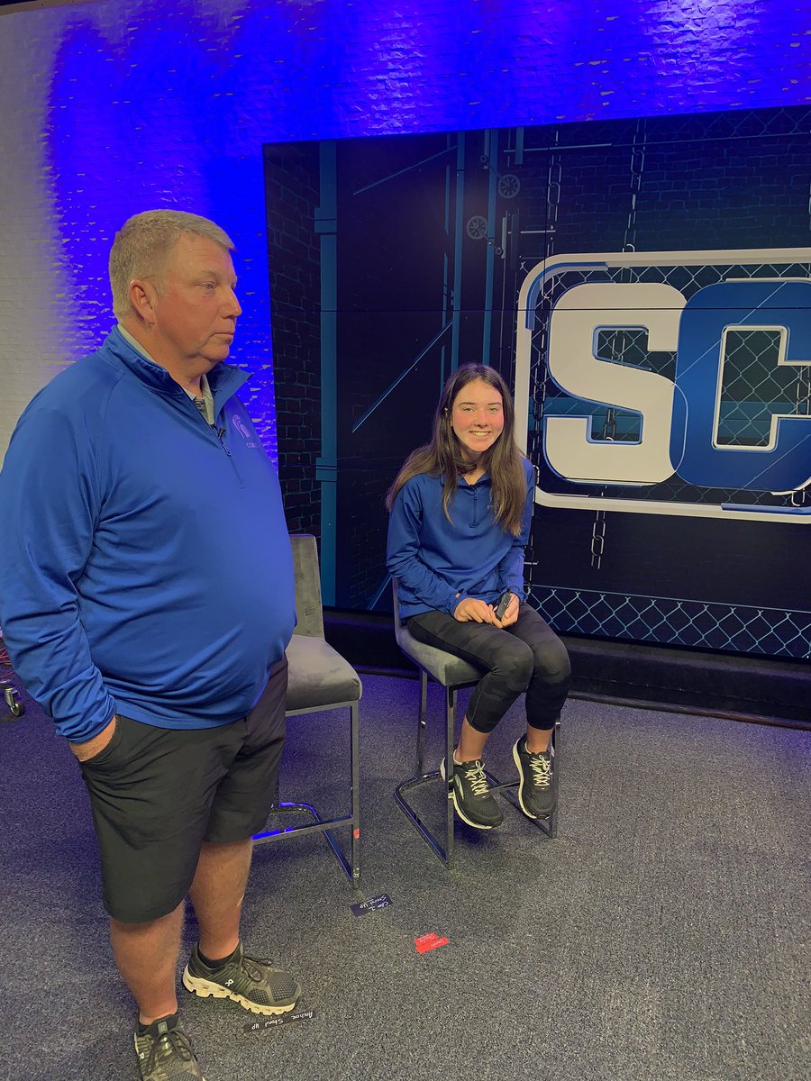 The_Sports_Web's tweet photo. Tune into @wbkosports Connection at 10:35p.
Join @LaurenFloydTV and myself as we welcome RECORD BREAKER @DecaBurr #WarrenEastLadyRaider⚽️ ⚽️⚽️⚽️ 🥅 
and 8th place in @LeachmanAuto  #KHSAA State Golf ⛳️ Tourney @sydneymgolf and coach Holeman @SWHSLadyGolf @cb_combs @ESPNRadio1027 https://t.co/YluSgz320R