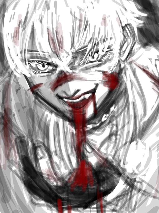 #不穏な刀剣男士が見たいとりあえず血みどろにしたらいいと思ってるやろ 