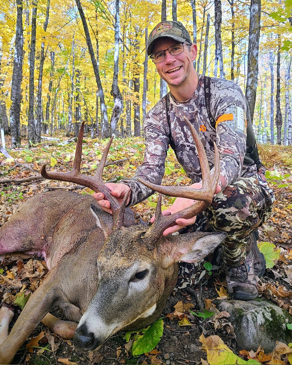 Minnesota buck down! #bowhunting #whitetaildeer