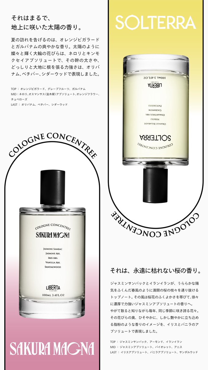 公式】Liberta Perfume(リベルタパフューム) on X
