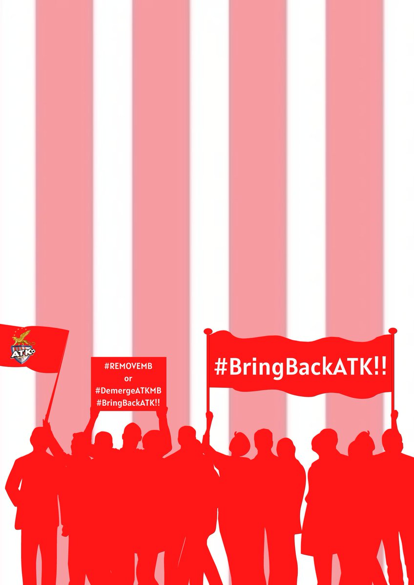 #NotAMatchDay | @atkmohunbaganfc

Break The Merger and Bring ATK Back. 

#BreakTheMerger | @rpsggroup | #BringBackATK