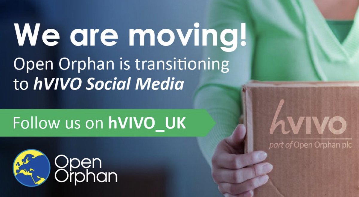 As part of our company name change to hVIVO, our social media will be moving across to the <a href="/hVIVO_UK/">hVIVO</a> socials. Make sure you follow #hVIVO to keep up to date with company newsflow. 

See you there 👋! The name change countdown is on...⏲️

#HVO