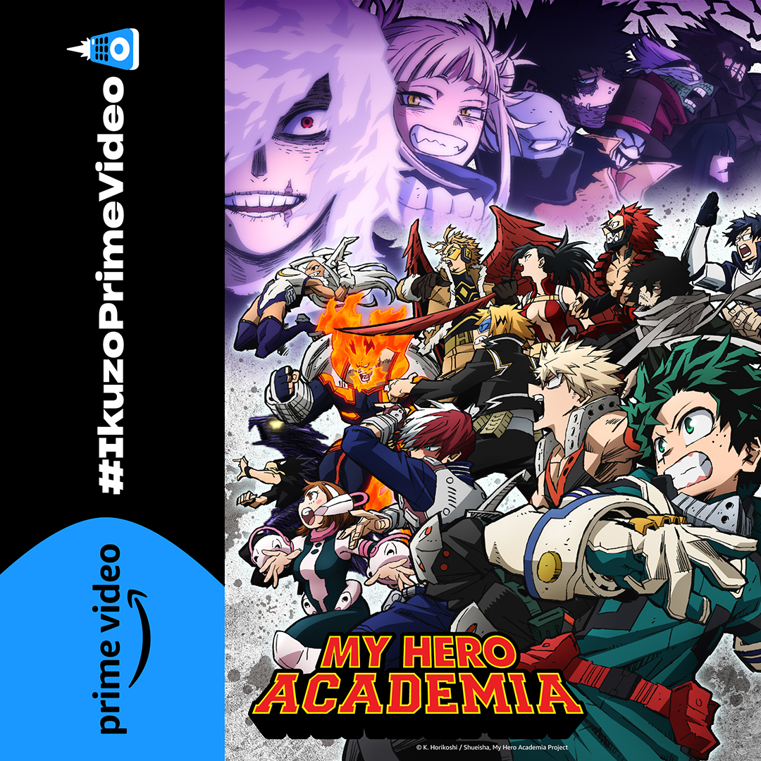 The Heroes 🦸 have assembled to confront the Paranormal Liberation Front. Nothing will be the same... My Hero Academia S6 is now out on #PrimeVideoSG #IkuzoPrimeVideo