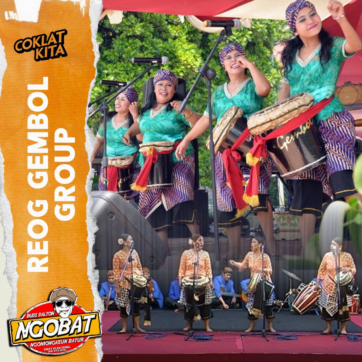 CoklatKita's tweet photo. Ngobat diserbu grup reog!!!
Pastinya bakalan rame menggelegar apalagi reognya dari Reog Gembol . Saksikan keseruannya hanya di youtube Budi Dalton Ngobat Official jam 8 malam.

Info detailnya cek di instagram @ ngobat.official

#CoklatKita
#Ngobat
#Reog https://t.co/k2FH6JyK3M