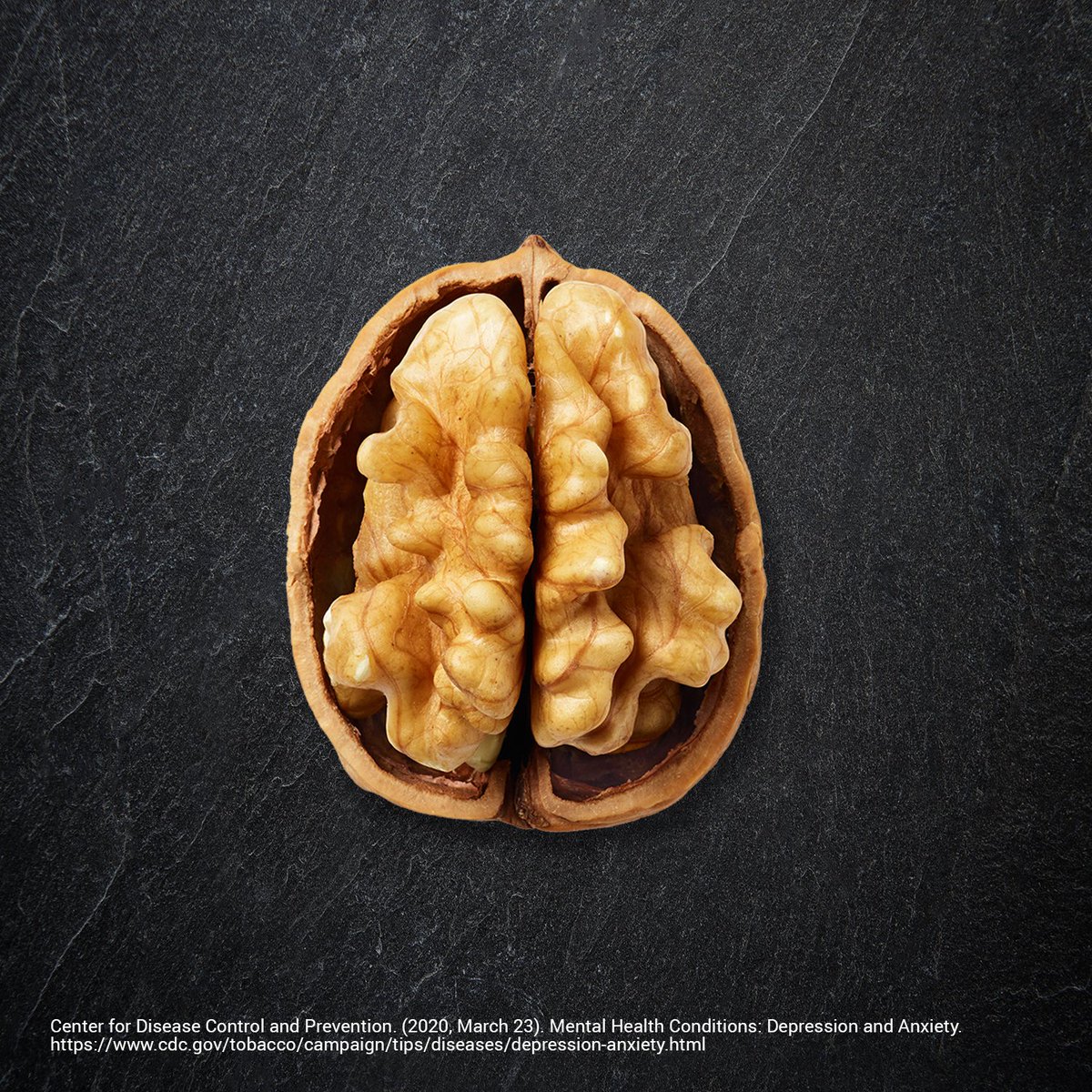 CaWalnutsIndia's tweet photo. #WorldMentalHealthDay 

Research by CDC suggests that foods such as walnuts may support mental well-being. That's why we say #CaliforniaWalnuts is not just a tasty snack but a nutritious one. 

#MakingEverydayHealthy #MentalHealthMatters. https://t.co/GPHrxonEL3