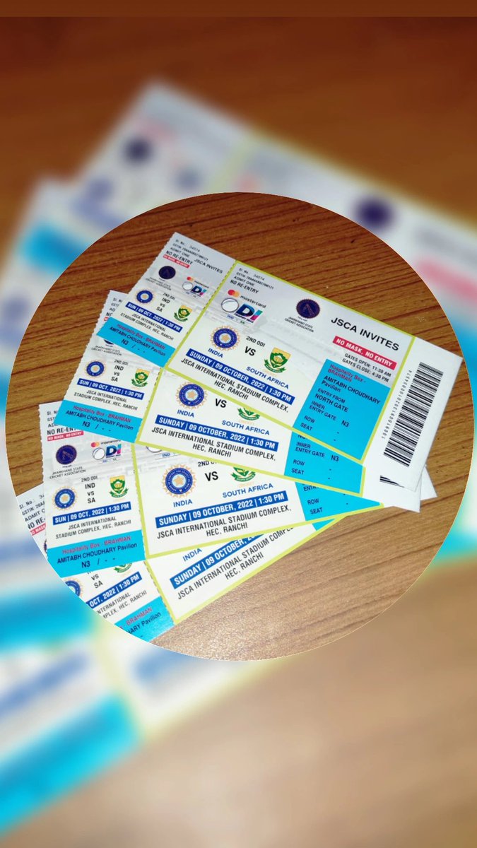 Jeethoney27's tweet photo. What a special day in our very own city Ranchi ! Thanks to @Dream11 for providing Hospitality tickets !

Special thanks to #MithunSir for managing everything so well !

Watching India’s victory from VIP box was icing on the cake !

#Dream11 #INDvSA #Ranchi #JSCA #CricketTwitter https://t.co/kbnUEa5KCh