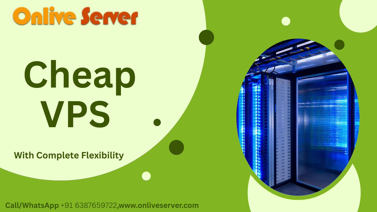 sidd7905's tweet image. Cheap VPS Hosting is ideal for security issues. Our servers are Cheaper than other hosting providers and are specially designed to host applications and websites by providing security, reliability, and high performance.
#cheapvps #bestcheapvps
visit - onliveserver.com/cheap-vps-/