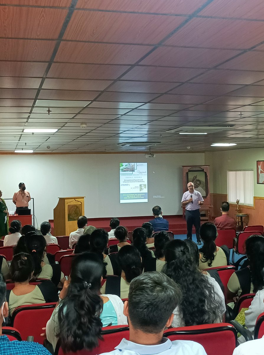 ItPrevent's tweet photo. As a part of PREVENTIT, a 2-day teaching module on antibiotic resistance &amp; infection control practices by Dr Carlos Palos, Professor, Catholic University-Portugal was organized by the Amrita Viswa Vidapeetham at Amrita Institute of Medical Sciences, Kerala during 26-28 Sept 2022 https://t.co/8rnv7ecKyW