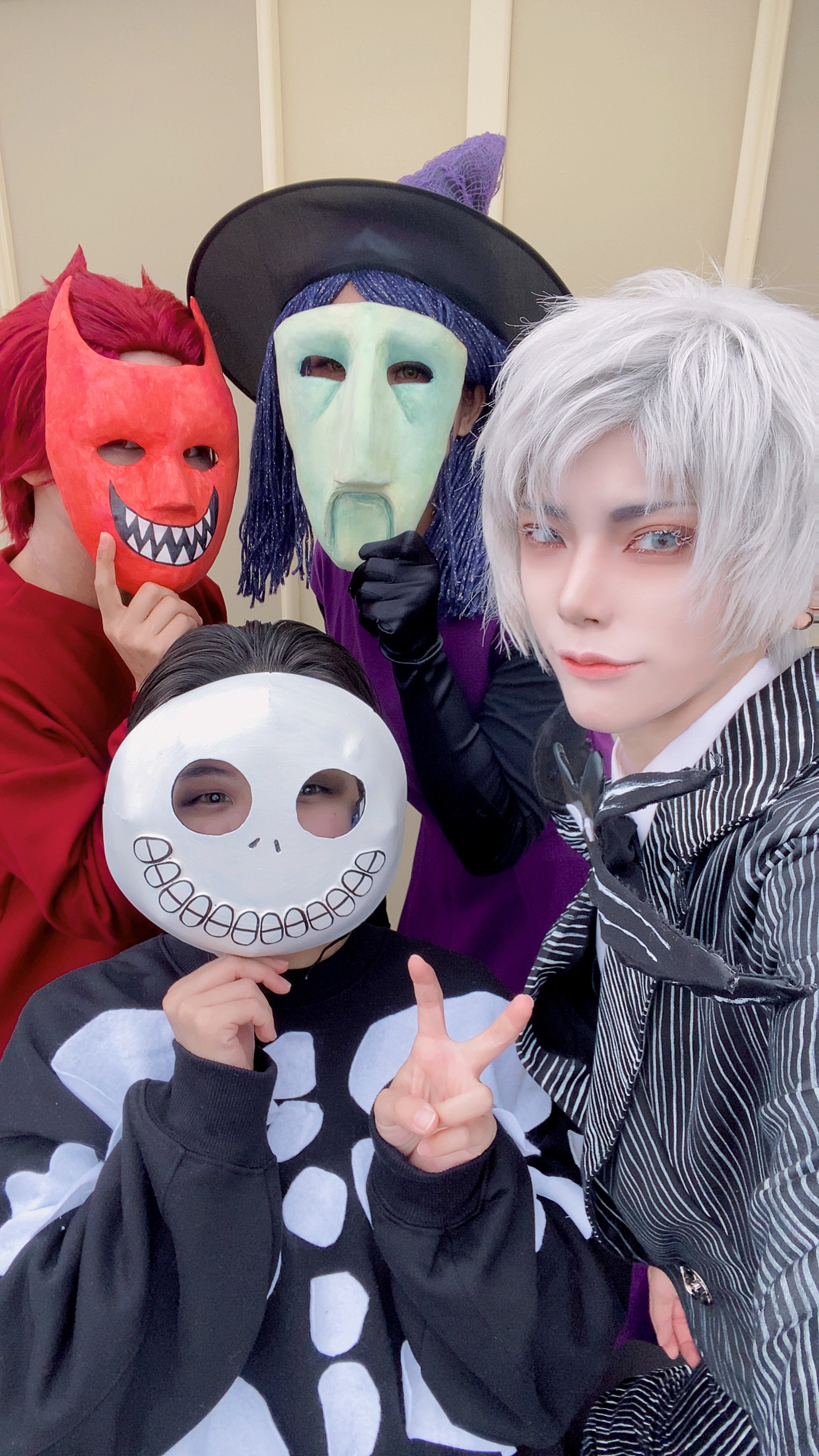 ナイトメア・ビフォア・クリスマス ショック お面 仮面 NBC ディズニー