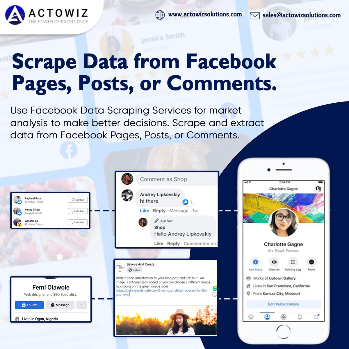 actowizsolution's tweet image. #ExtractFacebookdata like profile name, images, handle, followers, posts, likes, comments, phone, address, &amp;amp; more. Utilize a #Facebookscrapingtool to scrape #realtimedata from #Facebook.

actowizsolutions.com/facebook-data-…

#FacebookDataScraper #uk #usa #uae #dubai #australia #china #canada
