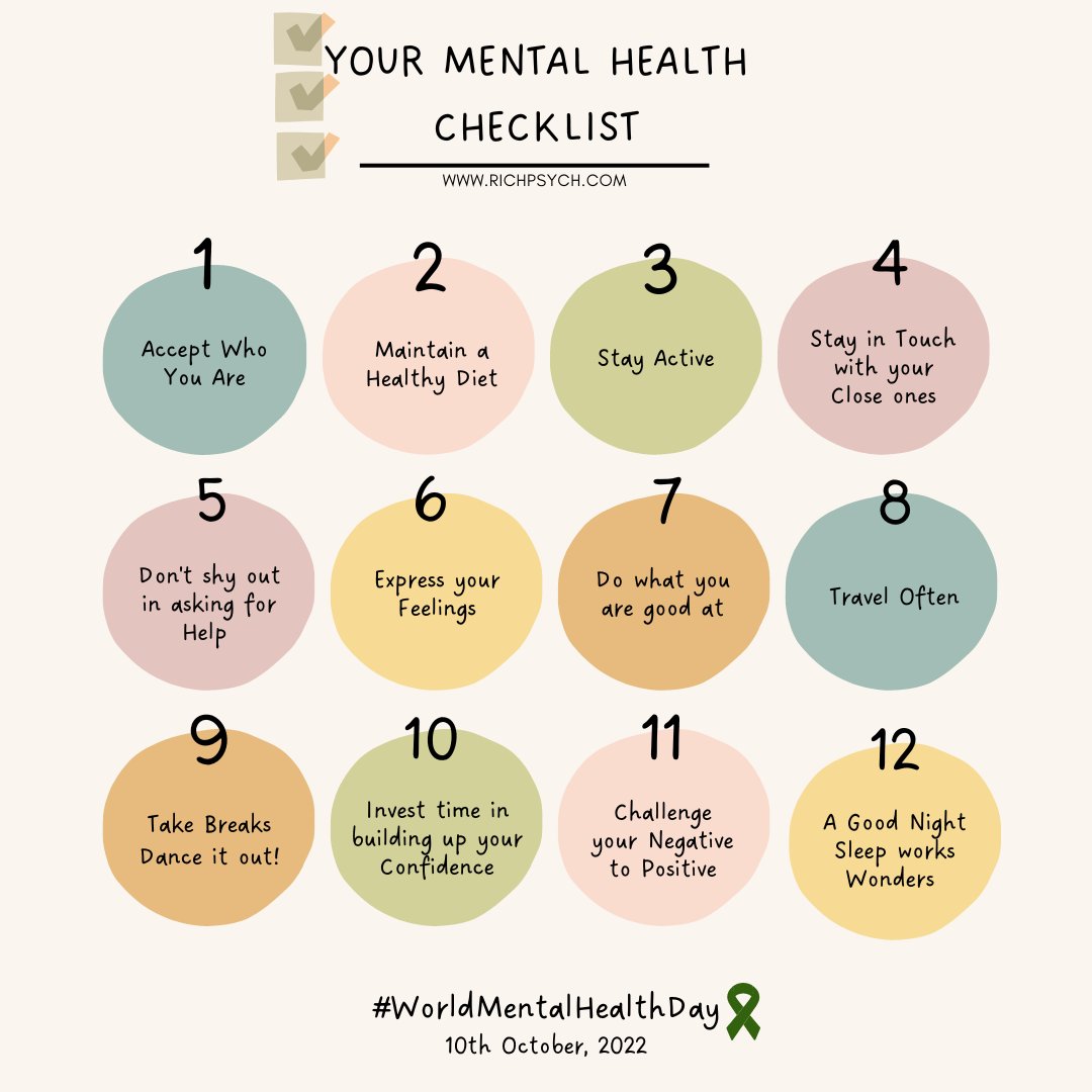 Rich_Psych's tweet photo. #worldmentalhealthday2022 #mentalhealthawareness #MentalHealthDay #MentalHealthAwarenessWeek #October #MentalHealthMatters https://t.co/ALdHwJuIBB