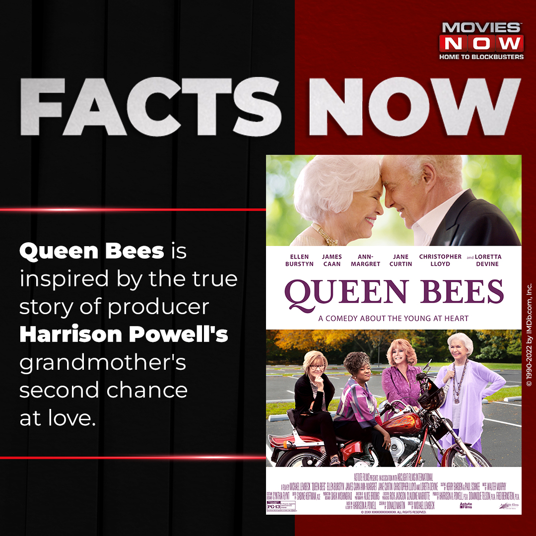 moviesnowtv's tweet photo. The film conveys the story of Helen, a senior citizen who moves into a retirement community. She experiences many new things, love being one of those. Did you know this?
#QueenBee #HarrisonPowell #FactsNow #Hollywood #Film #Actor #Comedy #MoviesNow https://t.co/j0olmieXPG