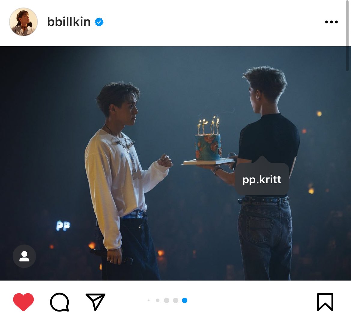 nongderrr's tweet photo. แน่นอนว่าต้องขึ้นทวิตใหม่ พิเศษมาก เรานอนยิ้ม ☺️ #GoldenHourFanmeeting #bbillkin #ppkritt https://t.co/I3GXHfkRTM