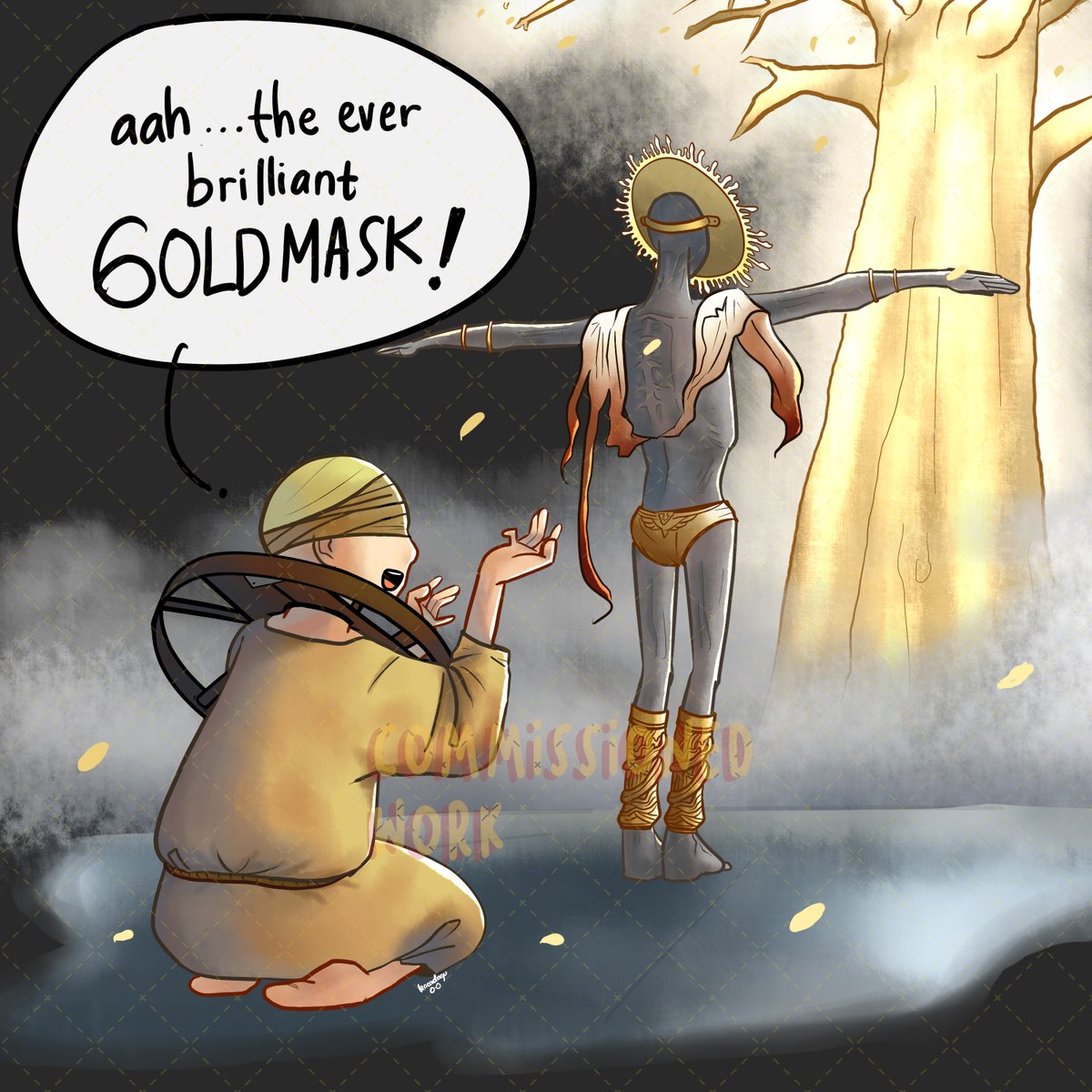 [commission] corhyn and the goldmask
#EldenRingFanart #EldenRing #Commission