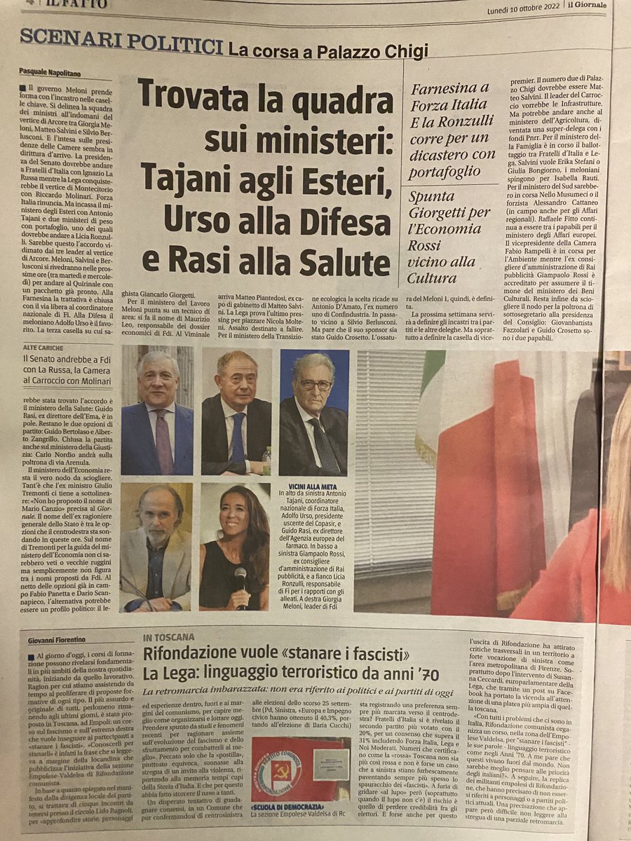 fuffypizza's tweet photo. Rasi?? Diceva che il paracetamolo è un anti-infiammatorio... @GiorgiaMeloni @matteosalvinimi https://t.co/AYVLYV76mF