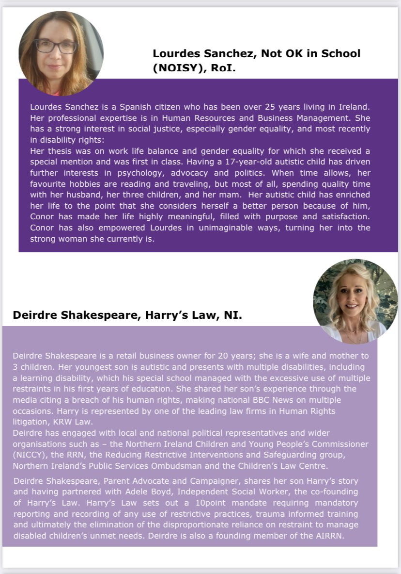 shakespeare_d's tweet photo. /2 speakers for #AIRRN event #HarrysLaw https://t.co/MS66g4rW33