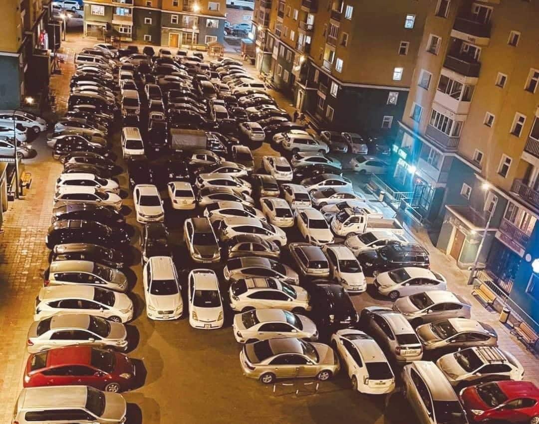 Улан батор на машине