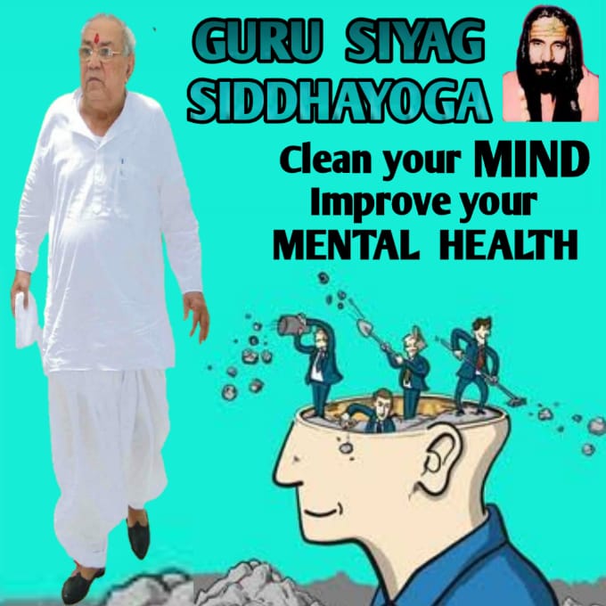 Siddhayoga brought into light by Kalki Avtaar Guru Siyag help you to control and process your emotions in the moment and creates relief in the mind.
#worldmentalhealth4all