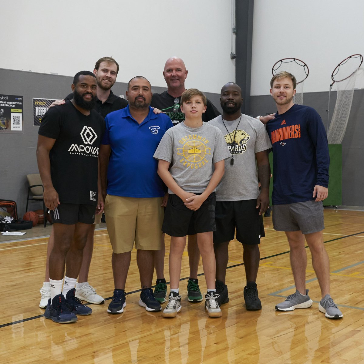 UC_Exposure's tweet photo. What a GREAT staff of college coaches working w/ 35 campers in SA!  If you missed it you missed an opportunity to "Gain Interest" @JarekSchmittou @TrajWilli @chicohighlights @Chuck_Gitonga00 @Joshhiness1 @11Coffell finished on TOP w/ some young guns #UCExposure #ProvenResults https://t.co/ymrgGgfEBz