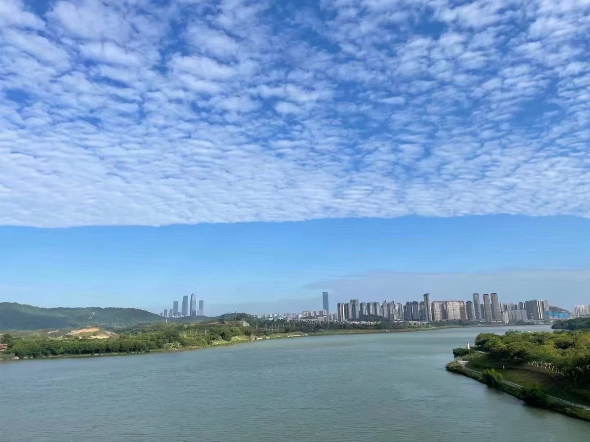 Hervdong's tweet photo. 鱼鳞天空值得纪念一下！ https://t.co/sX8gZVbgzD
