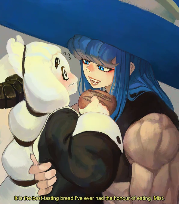 Mist feeding her goober 