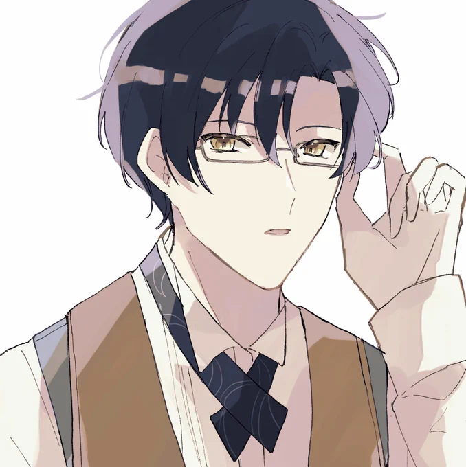 ムぅさんへ【 】素敵なイラストお借りしました…!描かせていただきありがとうございました!# いいねしてくれた人の画像欄覗いて素敵絵を私の絵柄で書いてもいいですか 