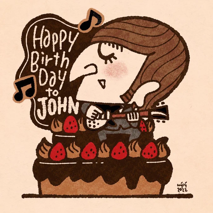 HBDJOHN&SEAN#JohnLennon #SeanLennon 