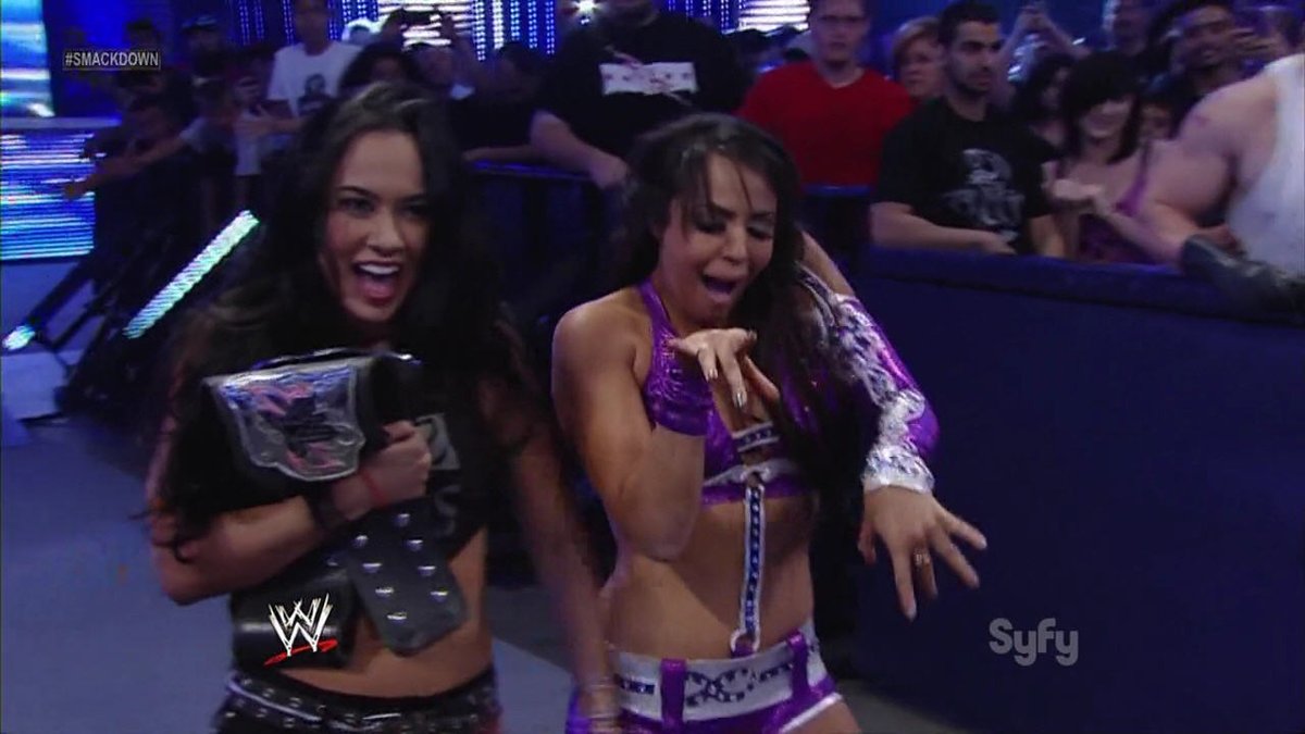 TravisJonesWWE's tweet photo. Team #LayJ Ladies @TheAJMendez &amp; @MsLayEl is one of the greatest @WWE Women #Superstars of all time #TeamAJ &amp; #TeamLayLa which is an absolute #Fact. #RT if u agree #WeLoveAJ #WeLoveLayLa #AJFansForEver #LayLaFansForEver #SmackDown #WWERaw @AJLeeSupport 

.@Aimee_Garcia. https://t.co/CWxuYYaTGI